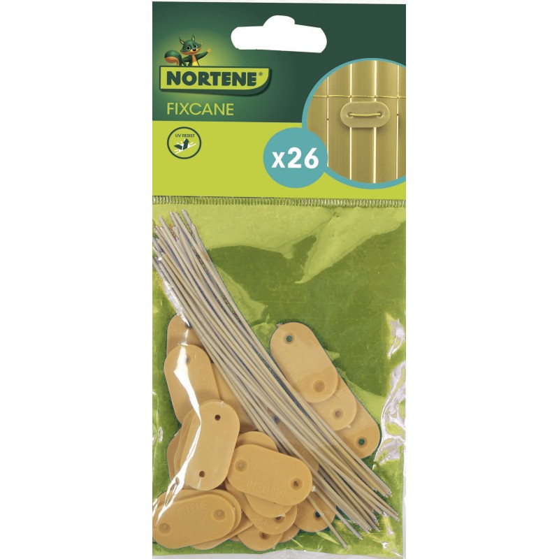 Kit de fixation FIXCANE naturel Nortene - Boutique en ligne Nortene