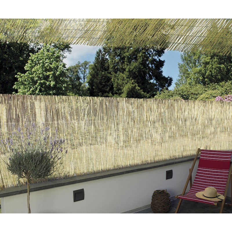 Canisse bambou naturel 1,5 x 5 m Nortene REEDCANE - Boutique en ligne Nortene