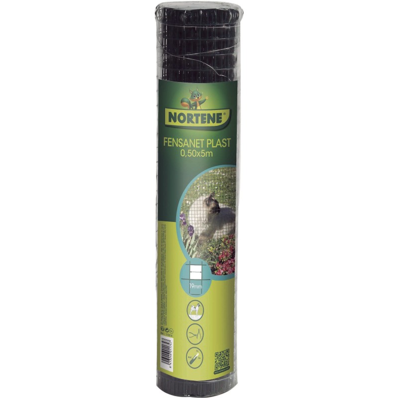 Grillage métallique électrosoudé plastifié 0,5 m x 5 m FENSANET PLAST 19 Nortene - Boutique en ligne Nortene