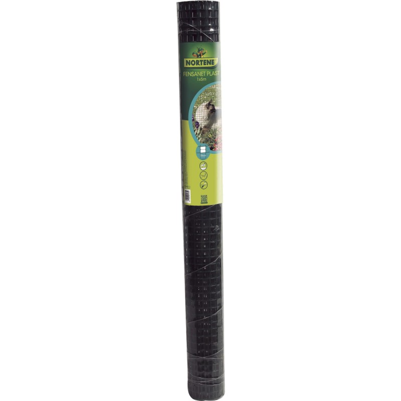 Grillage métallique électrosoudé plastifié 1 m x 5 m FENSANET PLAST 19 Nortene - Boutique en ligne Nortene