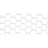 Grillage métallique en acier galvanisé à maille hexagonale 1 x 10 Nortene GALVANEX - Boutique en ligne Nortene