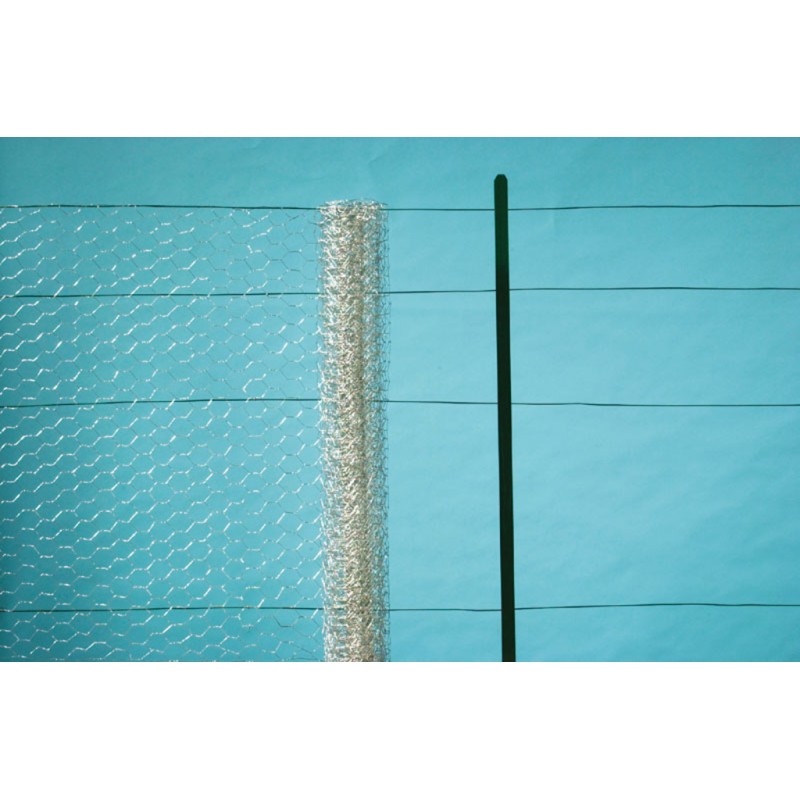 Grillage plastifié à triple torsion GALVANEX PLAST 19 1 x 10 m Nortene - Boutique en ligne Nortene