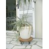 Support rond roulant en bois ø 0,30 m FLORA ROLL LASURE Nortene - Boutique en ligne Nortene