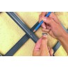 Treillis extensible 0,50 x 1,50 m TRELLIFLEX anthracite Nortene - Boutique en ligne Nortene