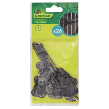 Kit de fixation FIXCANE noir Nortene - Boutique en ligne Nortene
