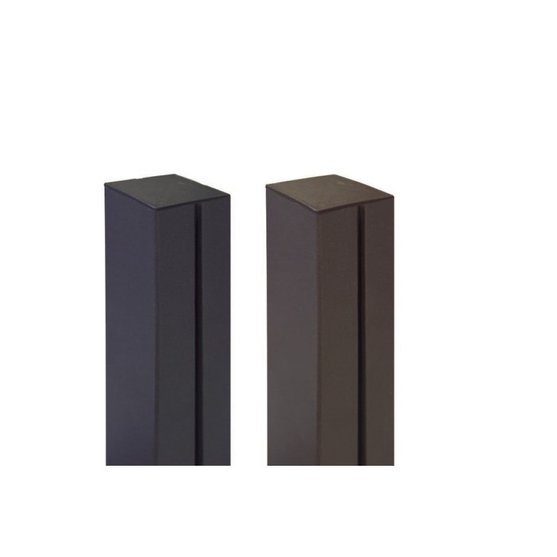 Poteau en aluminium 1,15 x 0,06 m ALUPOST marron Nortene - Boutique en ligne Nortene