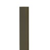 Poteau en aluminium 1,15 x 0,06 m ALUPOST marron Nortene - Boutique en ligne Nortene