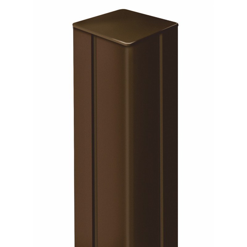 Poteau en aluminium 2,15 x 0,06 m ALUPOST marron Nortene - Boutique en ligne Nortene