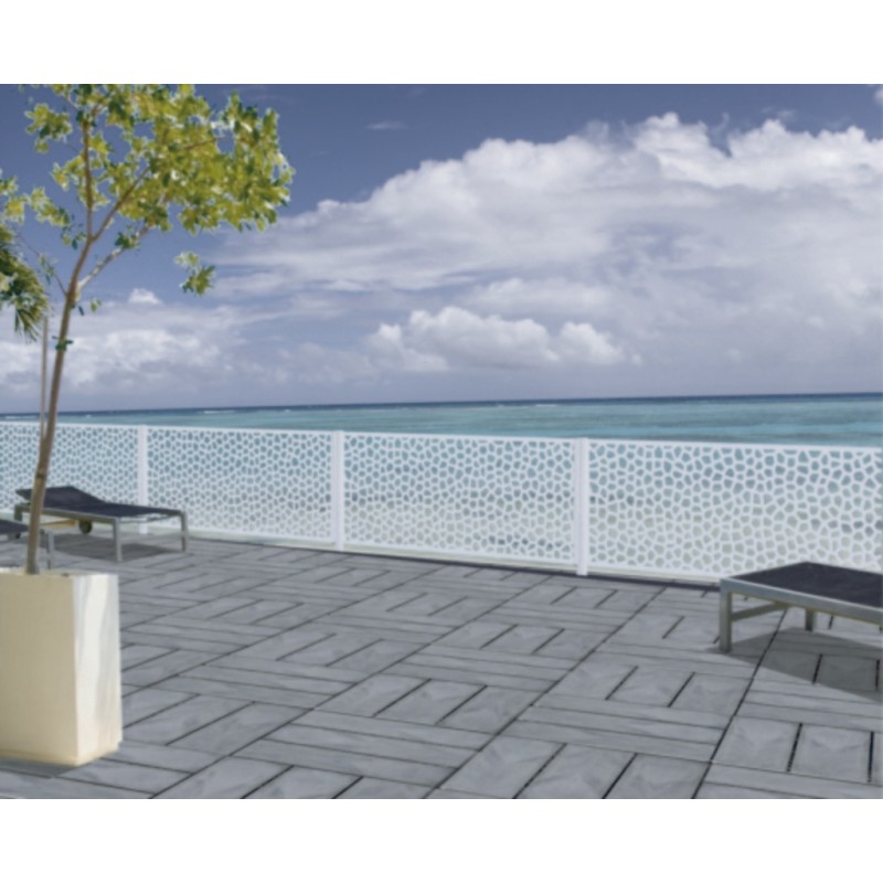 Panneau décoratif Mosaïc 1 x 2 m Blanc Nortene - Boutique en ligne Nortene