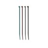 Colliers de fixation BRIDFIX 4,6 mm x 14 cm Gris Nortene