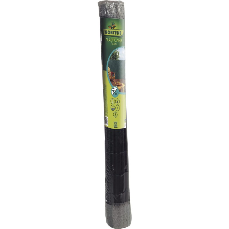 Canisse synthétique simple face PLASTICANE 1 x 3 m Vert