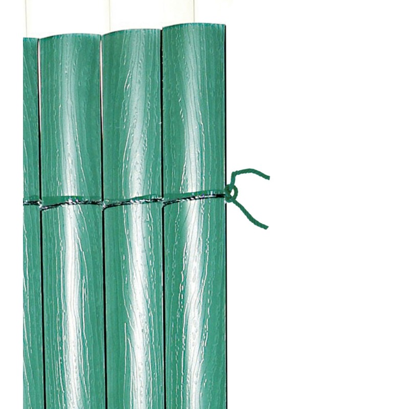 Canisse synthétique simple face PLASTICANE 1 x 3 m Vert