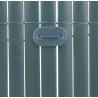 Canisse synthétique simple face PLASTICANE 1 x 3 m Vert