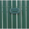 Canisse synthétique simple face PLASTICANE 1,5 x 3 m Vert