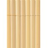 Canisse synthétique PLASTICANE OVAL 1,5 x 3 m Beige Nortene