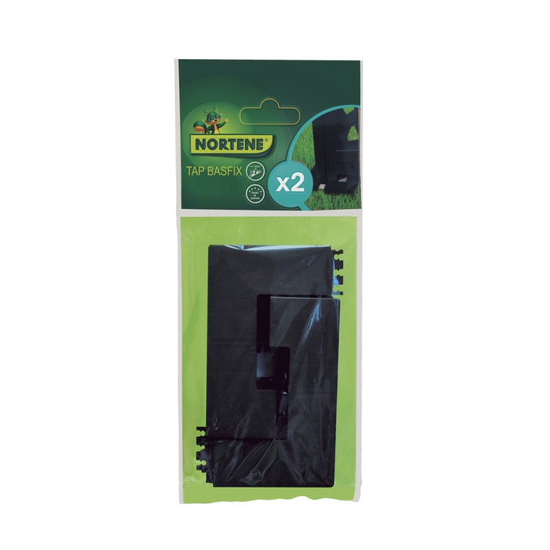 Cache esthétique TAP BASFIX anthracite Nortene