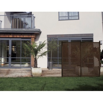 Panneau décoratif Privat 1 x 2 m Oxyde Nortene