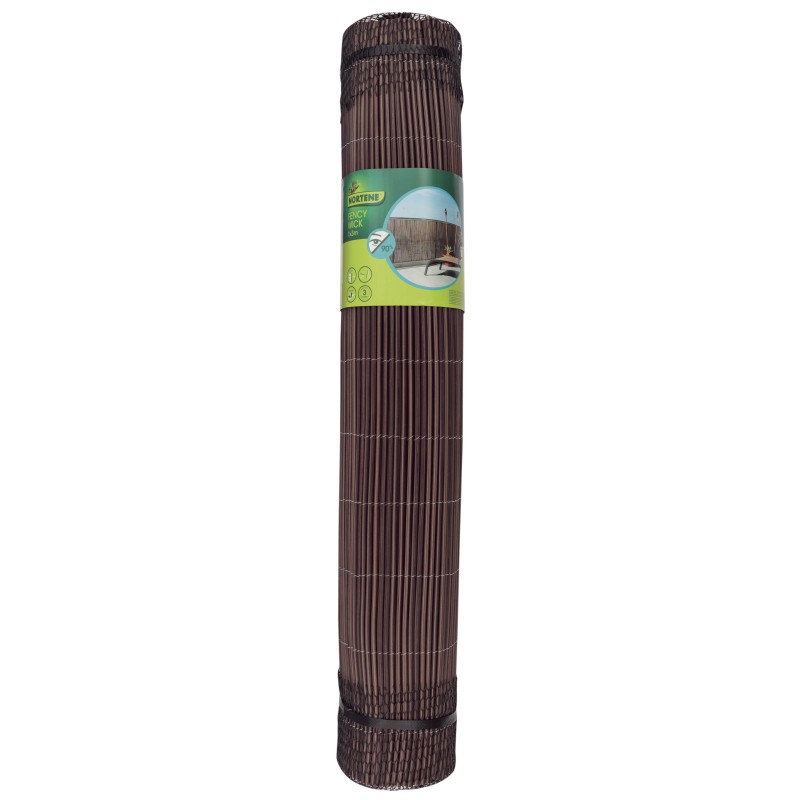 Canisse synthétique FENCY WICK  1 x 3 m Marron
