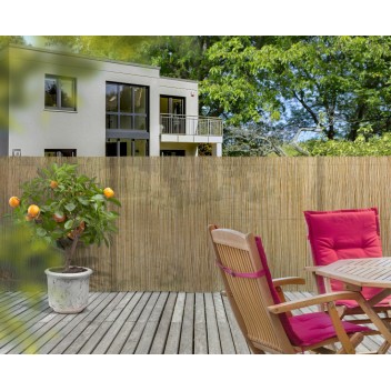 Canisse synthétique FENCY WICK 1,5 x 3 m Naturelle Nortene