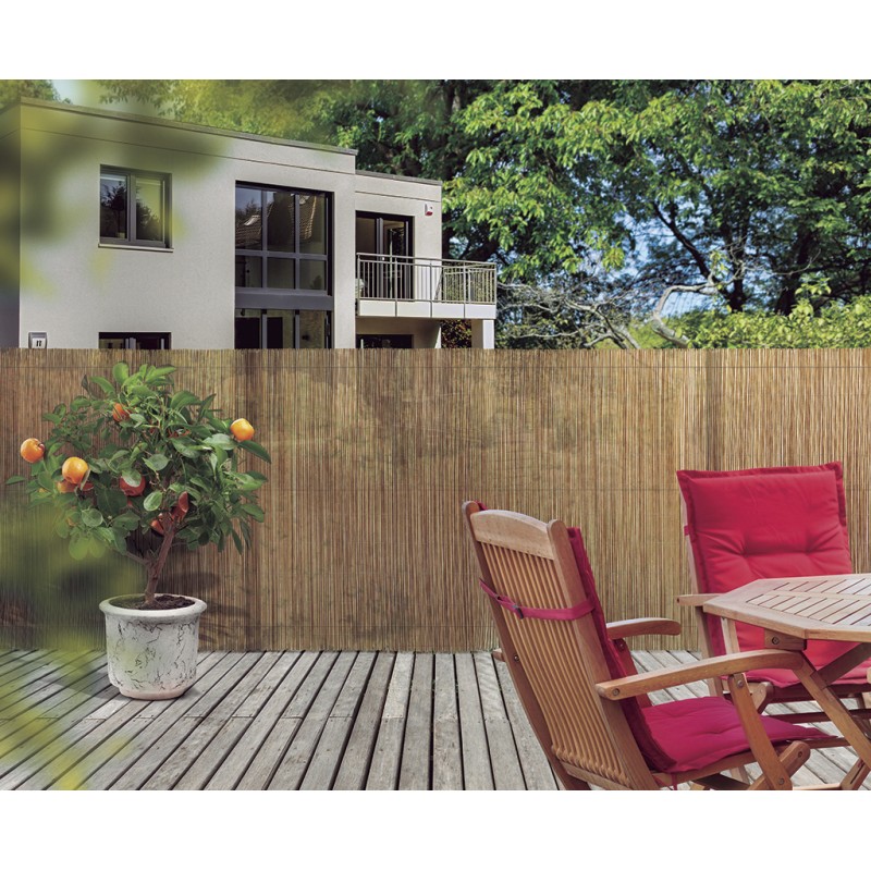 Canisse synthétique FENCY WICK 1,5 x 3 m Naturelle Nortene