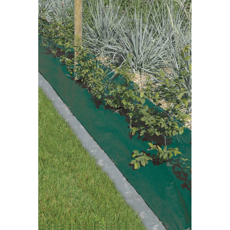 Nappe de paillage GEOTEX 1,6 x 10 m couleur vert et noir 80 gm² Nortene - Boutique en ligne Nortene