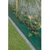 Nappe de paillage GEOTEX 1,6 x 10 m couleur vert et noir 80 gm² Nortene - Boutique en ligne Nortene