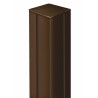 Poteau en aluminium 1,975 x 0,06 m ALUPOST marron Nortene - Boutique en ligne Nortene