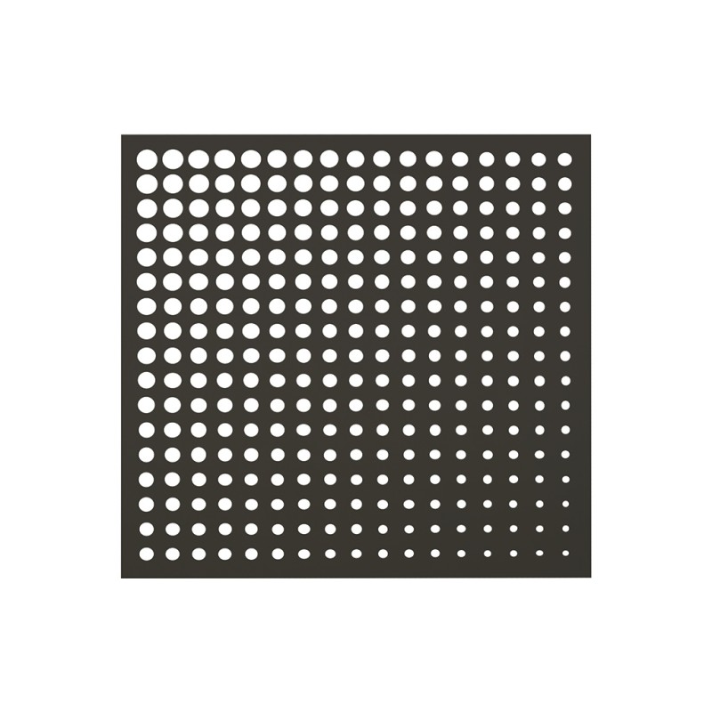 Panneau décoratif marron chocolat MOON 1 x 1 m Nortene - Boutique en ligne Nortene