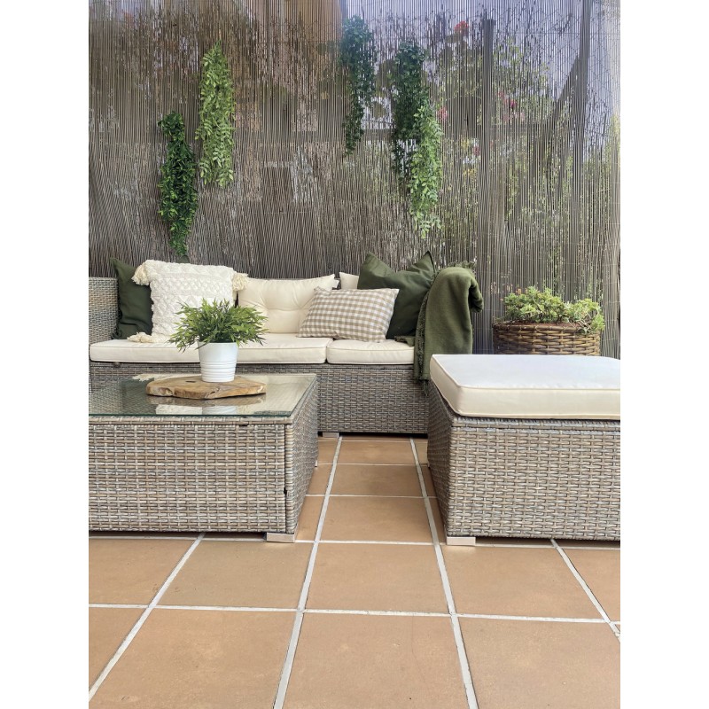 Canisse synthétique FENCY WICK  1 x 3 m Marron