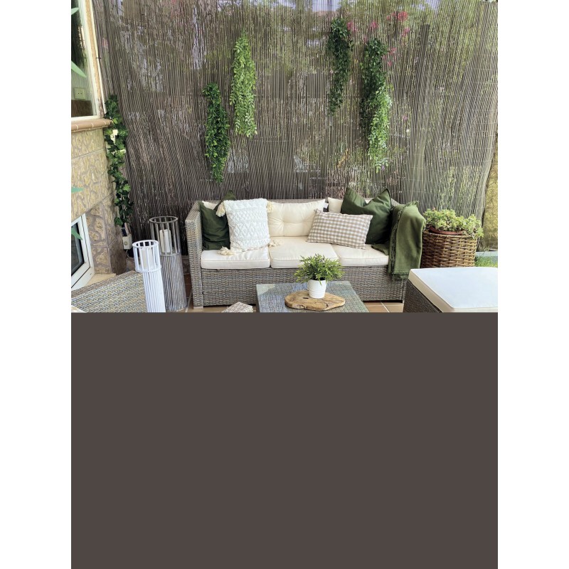 Canisse synthétique FENCY WICK  1 x 3 m Marron