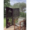 Panneau métallique avec motifs décoratifs DECO PANEL ATHEA Nortene - Boutique en ligne Nortene