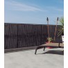 Canisse synthétique FENCY WICK 1 x 3 m Anthracite Nortene