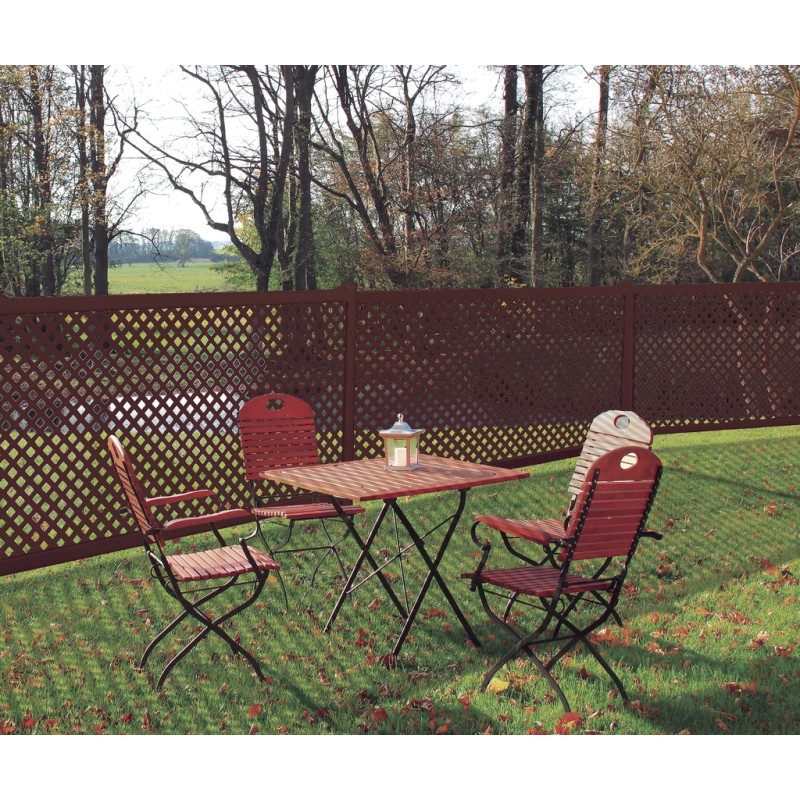 Panneau décoratif Privat 1 x 2 m Oxyde Nortene