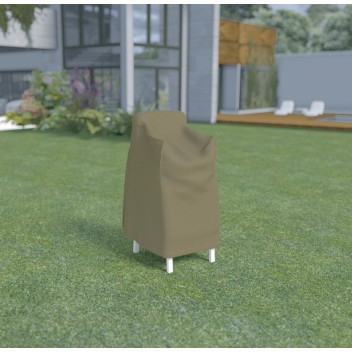 Housse extérieure pour chaises empilées 70 x 70 x h 110 cm