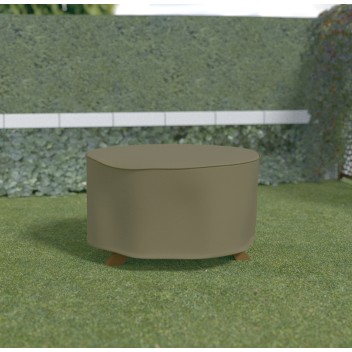 Housse extérieure pour table ronde 125 x 125 x h 70 cm