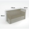 Housse de protection extérieure Banc Nortene Boutique en ligne