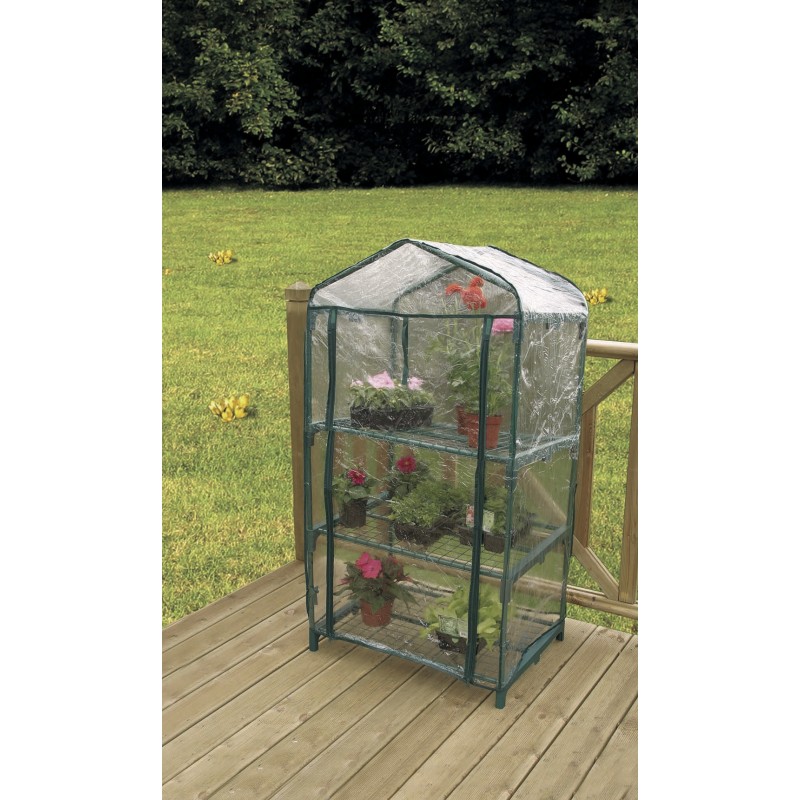Serre de balcon BALCONY 3 1,25 x 0,5 x  0,7 m Nortene