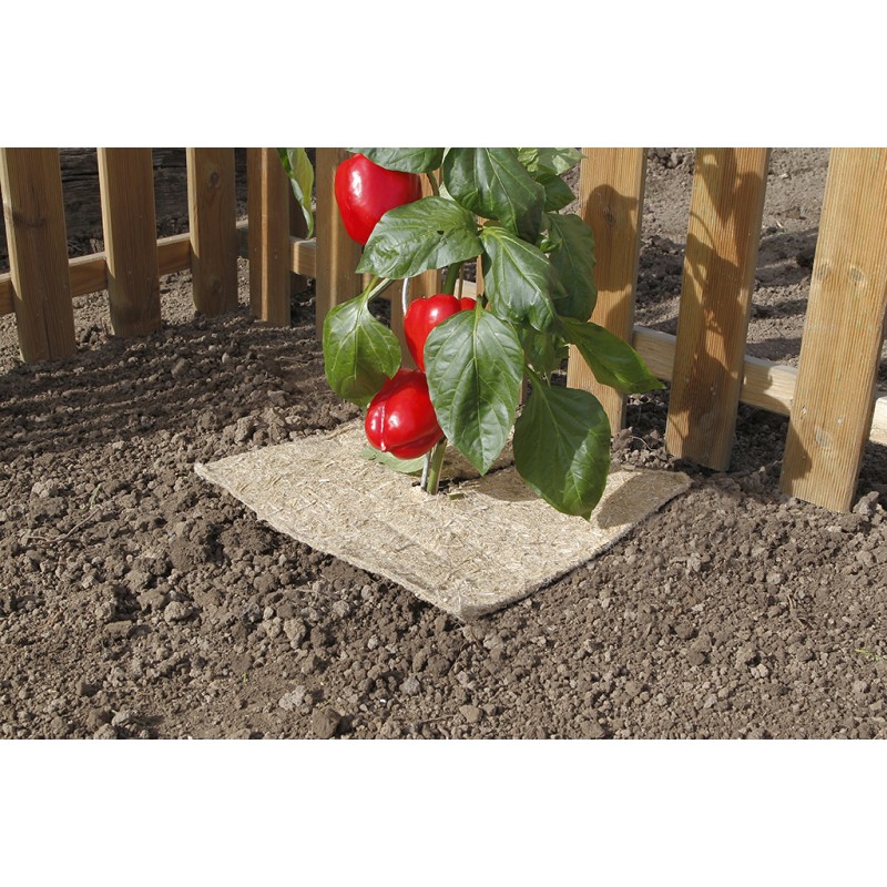 Paillage naturel 100% 0,5 x 3 m FLAXHEMP Nortene