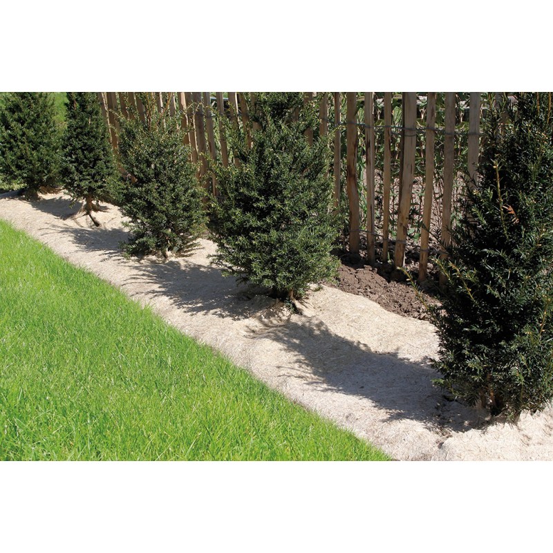 Paillage naturel 100% 0,5 x 3 m FLAXHEMP Nortene