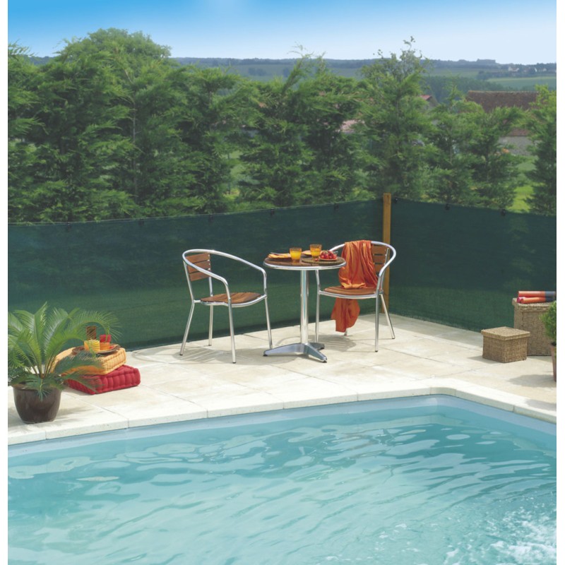 Moustiquaire tissée EXTRANET verte 1x50m 80%