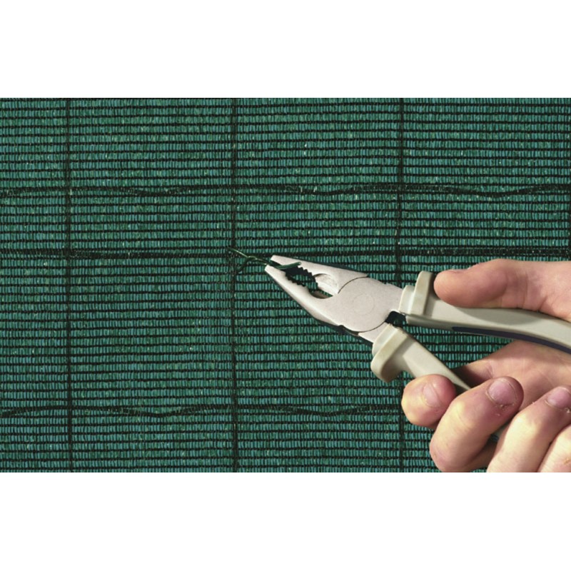 Moustiquaire tissée EXTRANET verte 1x50m 80%
