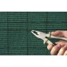 Moustiquaire tissée EXTRANET verte 1x50m 80%