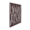 Panneau décoratif marron chocolat NAUTIC 1 x 1 m Nortene - Boutique en ligne Nortene