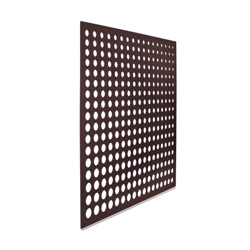 Panneau décoratif marron chocolat MOON 1 x 1 m Nortene - Boutique en ligne Nortene