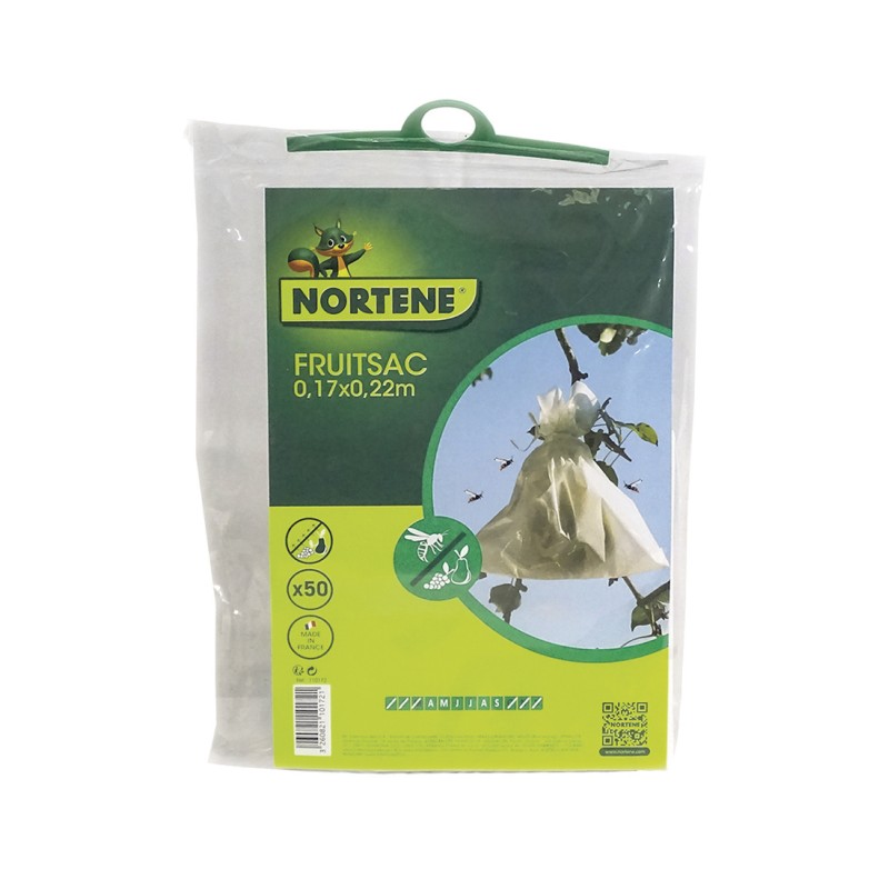 Housses à fruit FRUITSAC 17 x 22 cm Nortene - Boutique en ligne Nortene