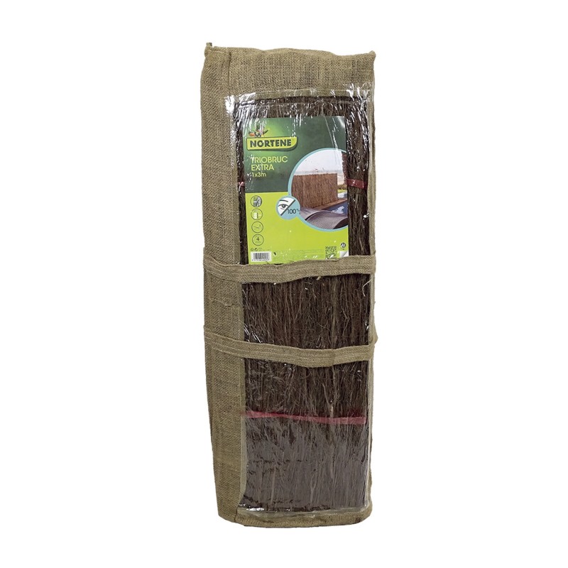 Brande de bruyère naturelle occultation totale, 1 x 3 m, anti-UV, Nortene TRIOBRUC  - Boutique en ligne Nortene