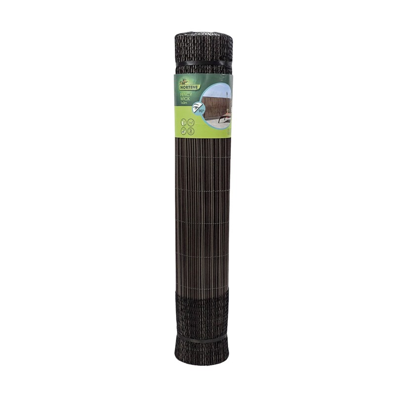 Canisse synthétique FENCY WICK  1 x 3 m Marron