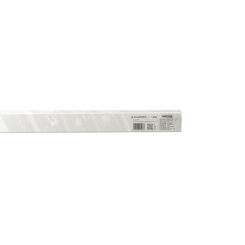 Poteau en aluminium 1,975 x 0,06 m ALUPOST blanc Nortene - Boutique en ligne Nortene