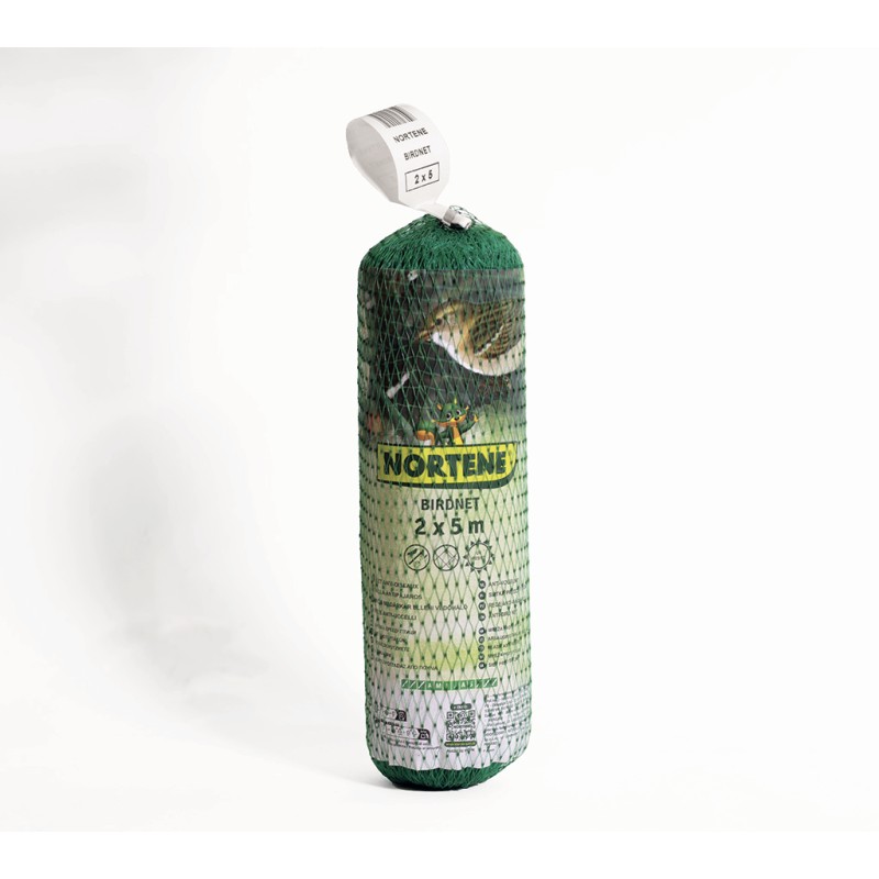 Filet de protection anti-oiseaux 2 x 5 m vert BIRDNET Nortene - Boutique en ligne Nortene
