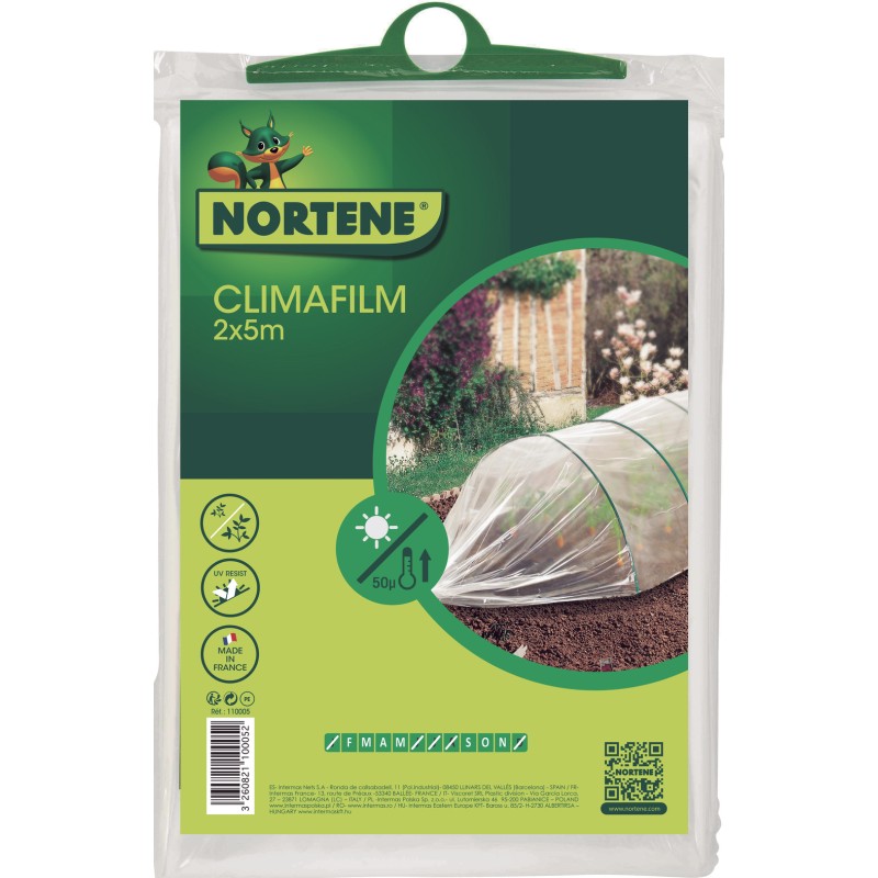 Film de forçage spécial légumes primeurs CLIMAFILM Nortene - Boutique en ligne Nortene